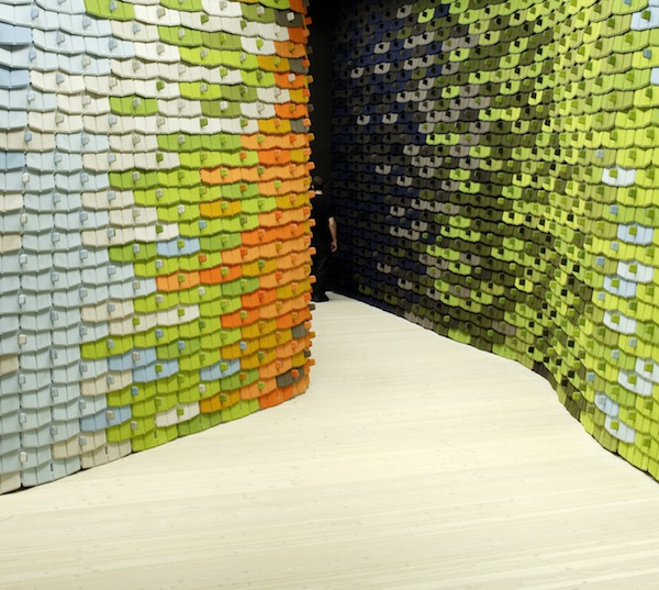 North Tiles, 2006. Produced by Kvadrat, Photo c Tahon & Bouroullec